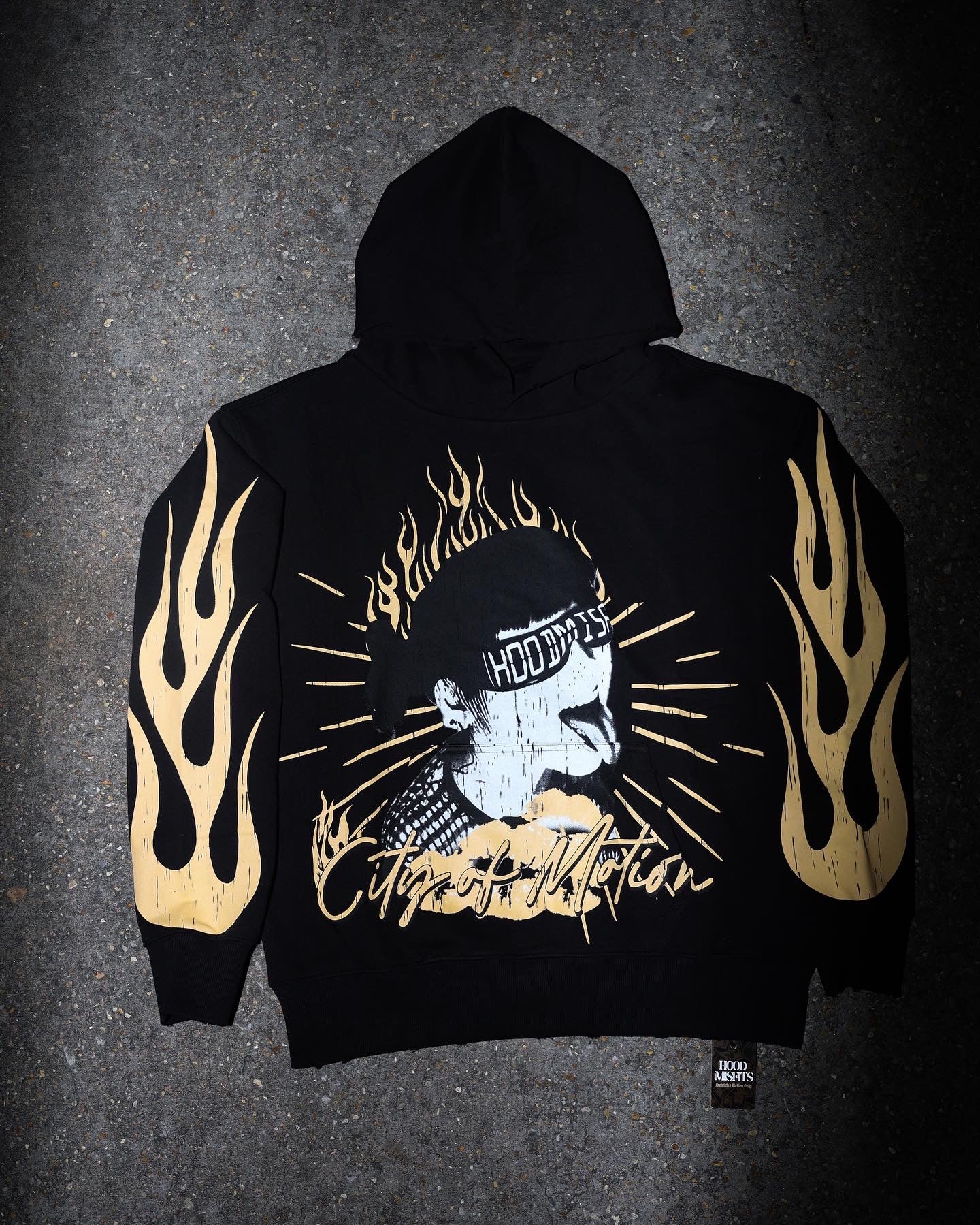 CITY OF MOTION HOODIE(BLACK)