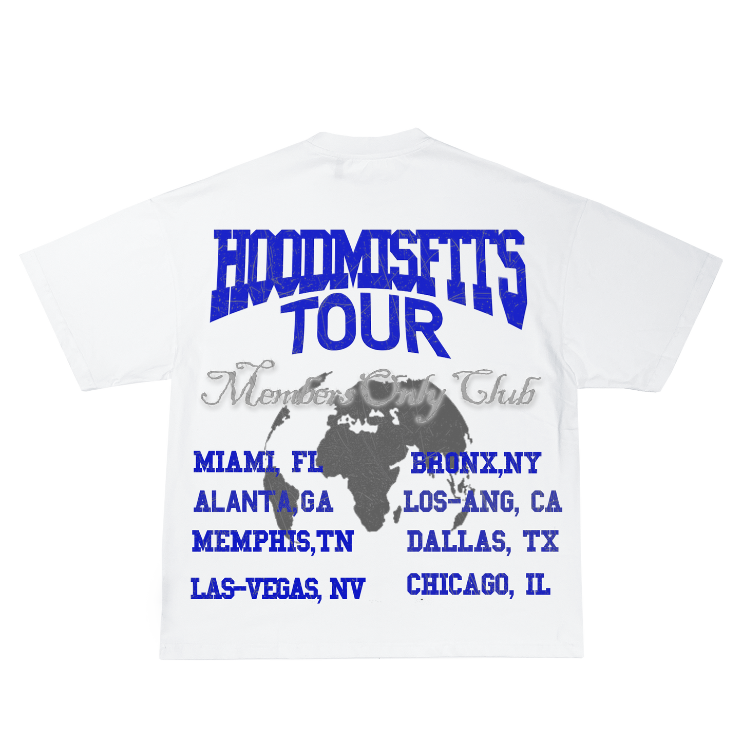 TOUR TEE(DARK BLUE)