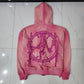 Born to live (Pink Lust) zip-up