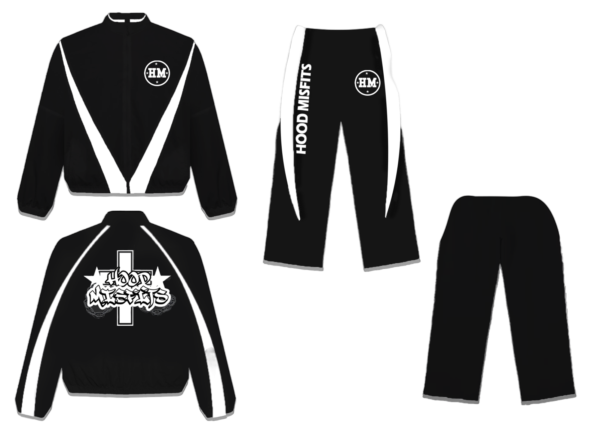 (Black thunder)windbreaker set
