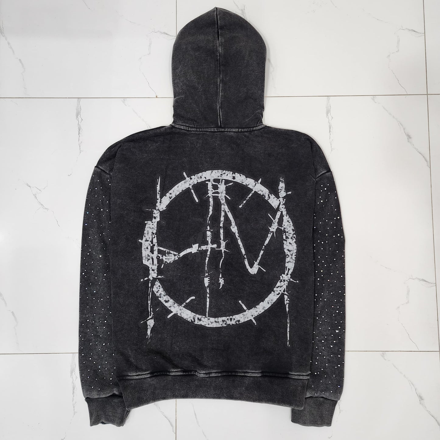 Born to live (Night Star) zip-up