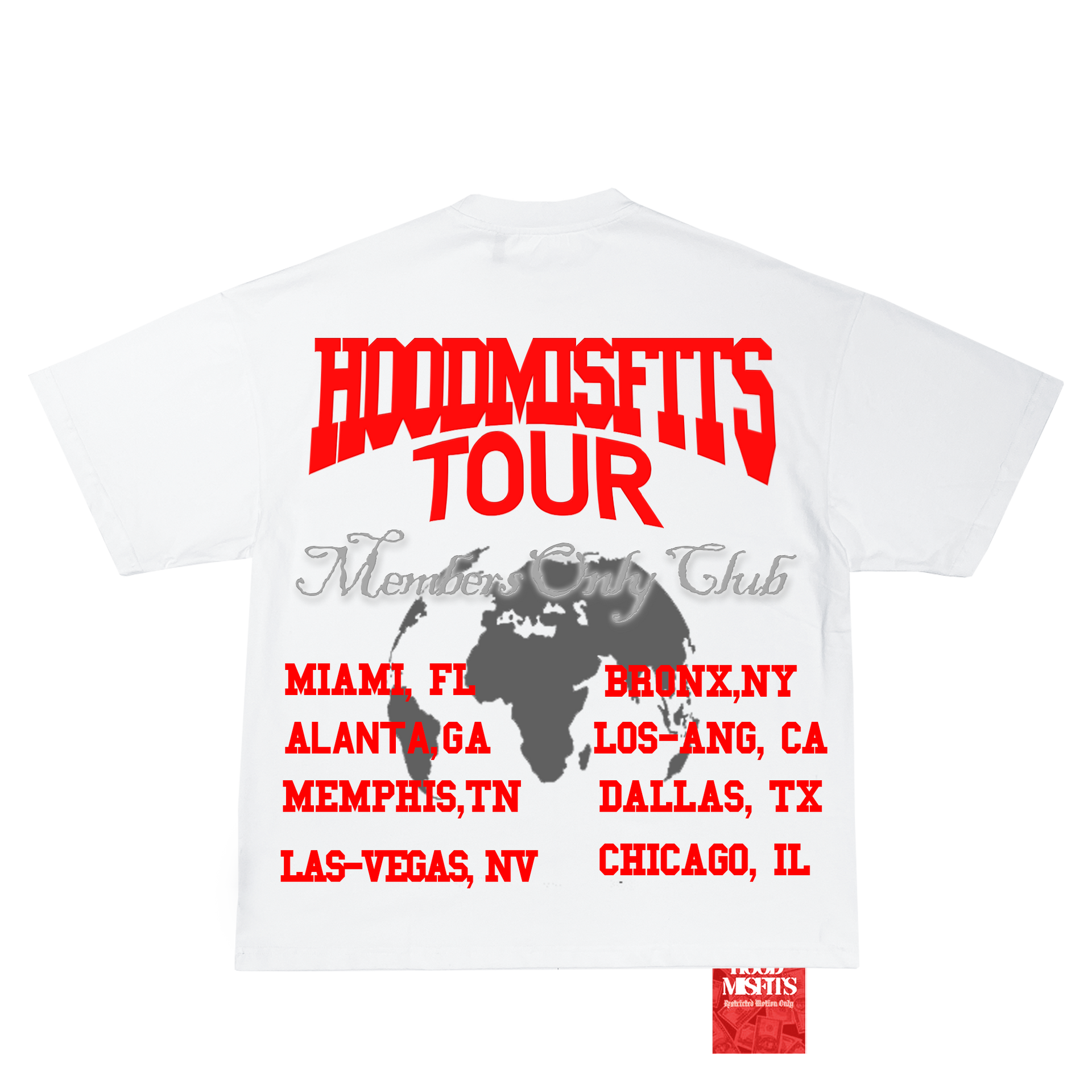 TOUR TEE (RED)